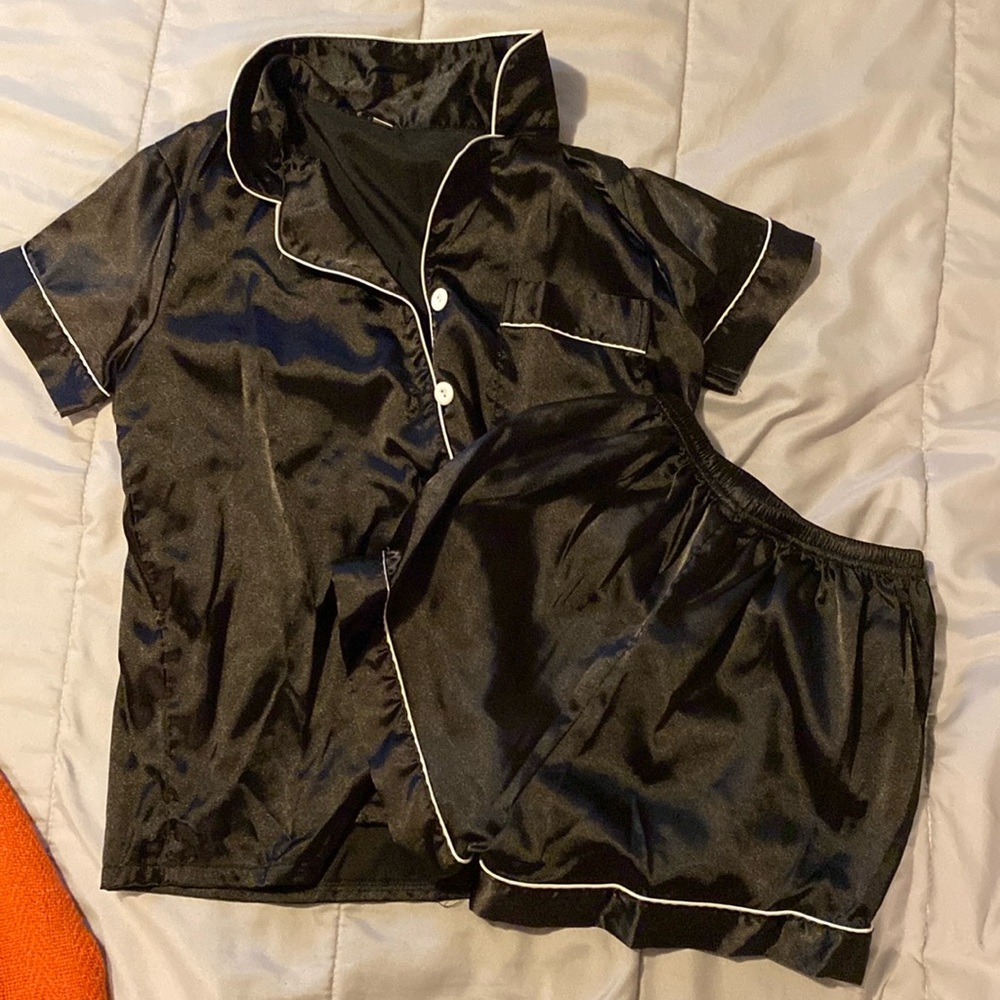 Satin Pj Set
